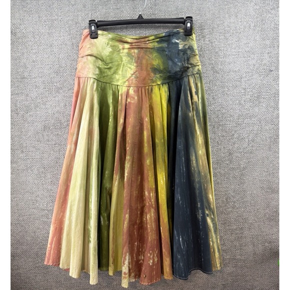 Twelfth Street by Cynthia Vincent Dresses & Skirts - Twelfth Street by Cynthia Vincent Women's Large Tie-dye Ruched Full Maxi Skirt